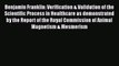 Read Benjamin Franklin: Verification & Validation of the Scientific Process in Healthcare as