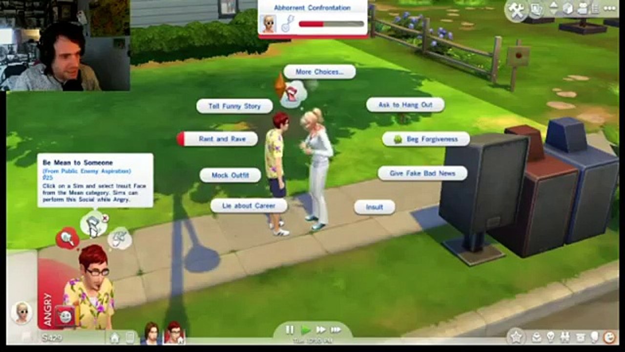 Sims 4 George & Larry - PUBLIC ENEMY - Part 2