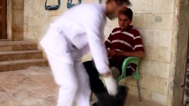 Suriyeli Savaş Mağdurları Protez Uzuvlarla Hayata Tutunuyor