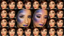 New Year's Make up with Glaciazione di Neve Cosmetics