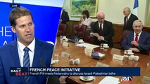 French FM meets Netanyahu to discuss Israeli-Palestinian talks