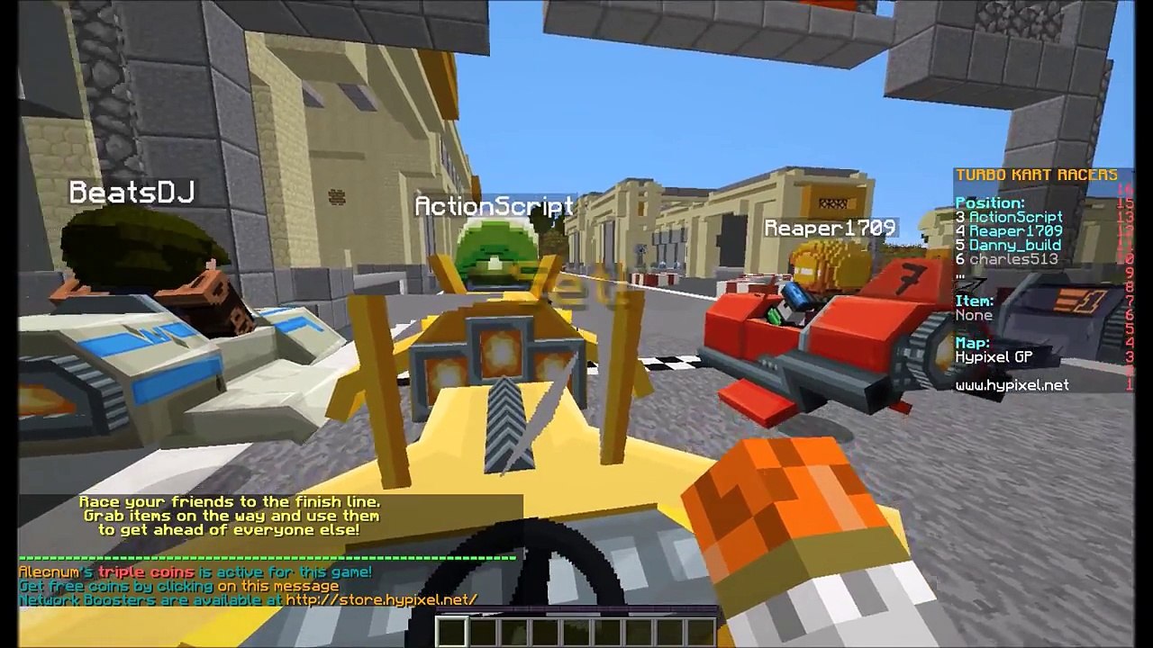Turbo Kart Racers Hypixel NEW Minigame!!!
