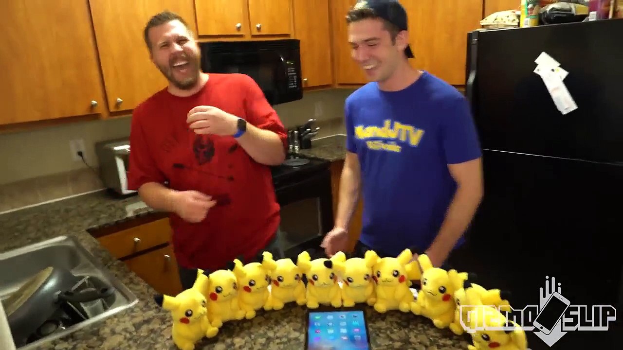 Can Pikachu Protect An iPad Air From A 100FT Drop GizmoSlip