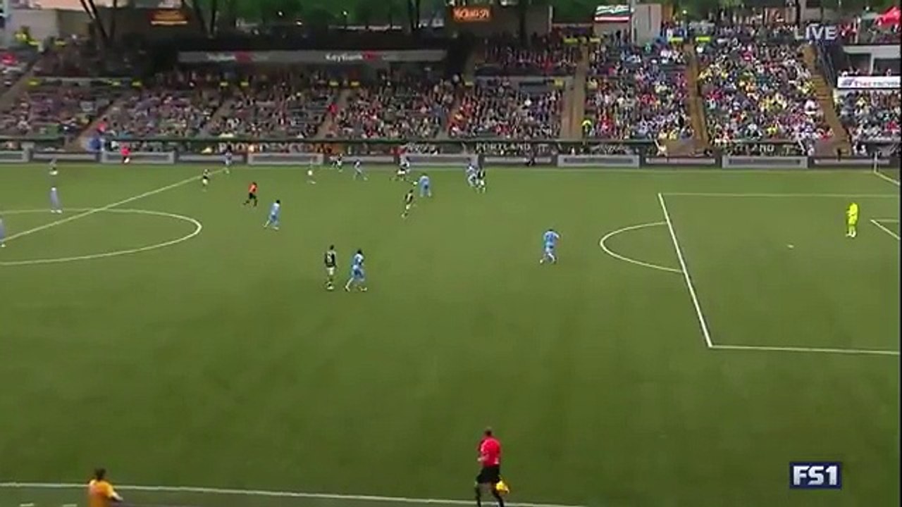Fanendo Adi Goal - Portland Timbers 1-1 New York City FC  - 15-5-2016 MLS