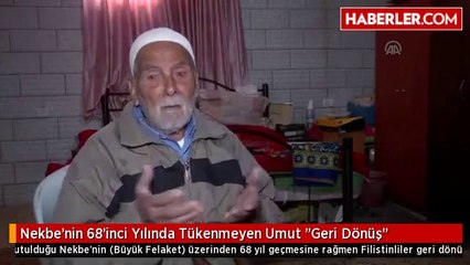 Nekbe'nin 68'inci Yılında Tükenmeyen Umut "Geri Dönüş"