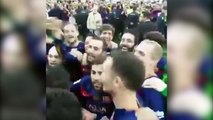 Les célébrations agitées du Barça