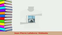PDF  Jean Pierre Lefebvre Vidéaste Ebook