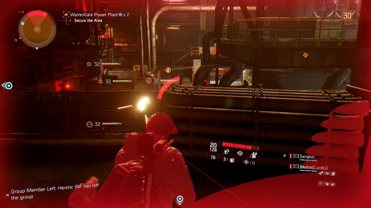 The Division | Auto-Refill your group in Challenging Mode (Refilling empty parties)