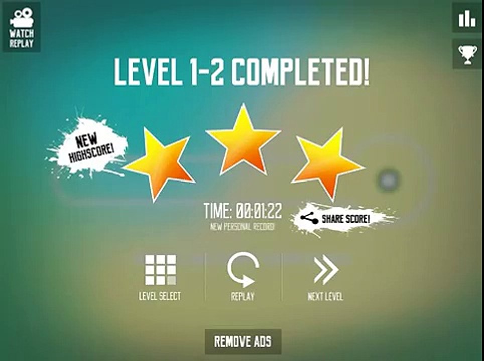Spiral Splatter iOS Gameplay