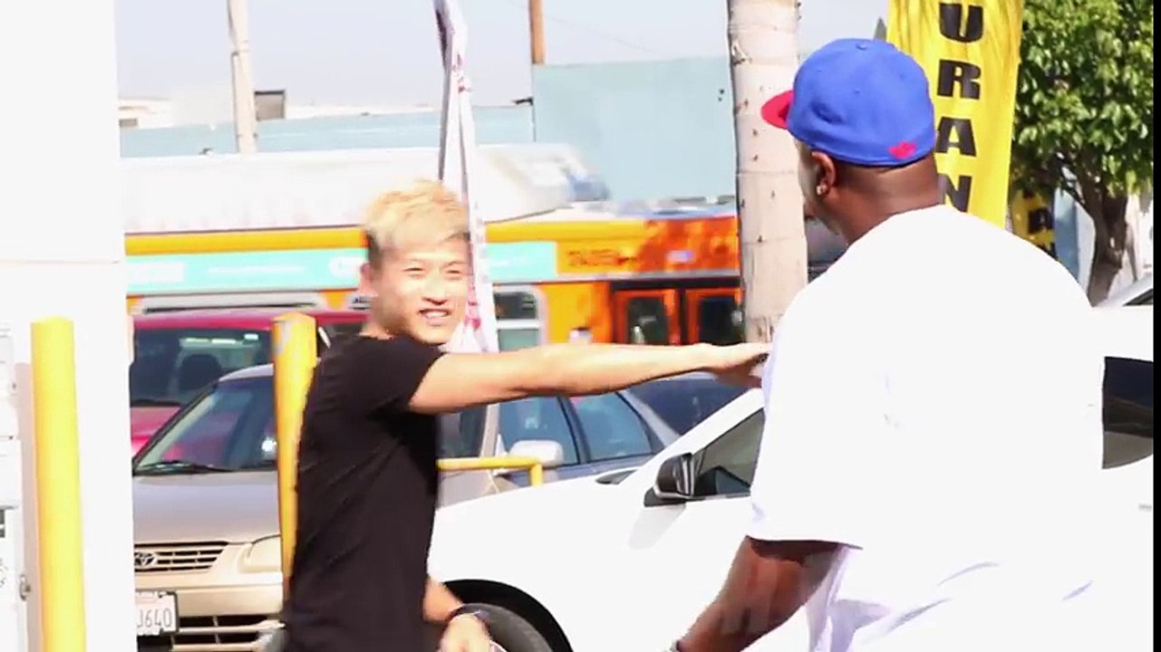 Breaking Car Window In The Hood PRANK!!