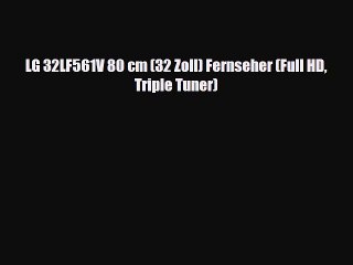 LG 32LF561V 80 cm (32 Zoll) Fernseher (Full HD Triple Tuner)