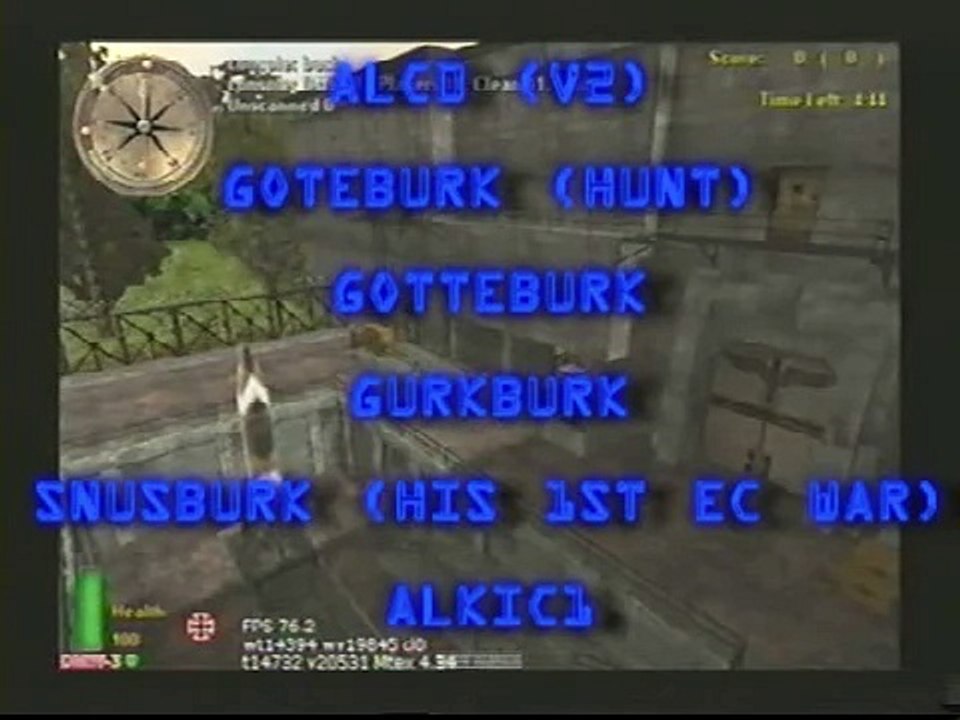 XxX vs SOD - Medal of Honor: Allied Assault