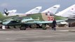 Syrie : Sukhoi Su-25 russes et MiG-29 syriens travaillent ensemble