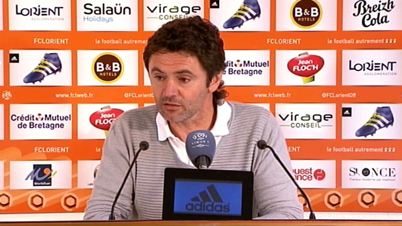 FC Lorient 1-0 Gazélec FC Ajaccio : les réactions de S. Ripoll et de T. laurey
