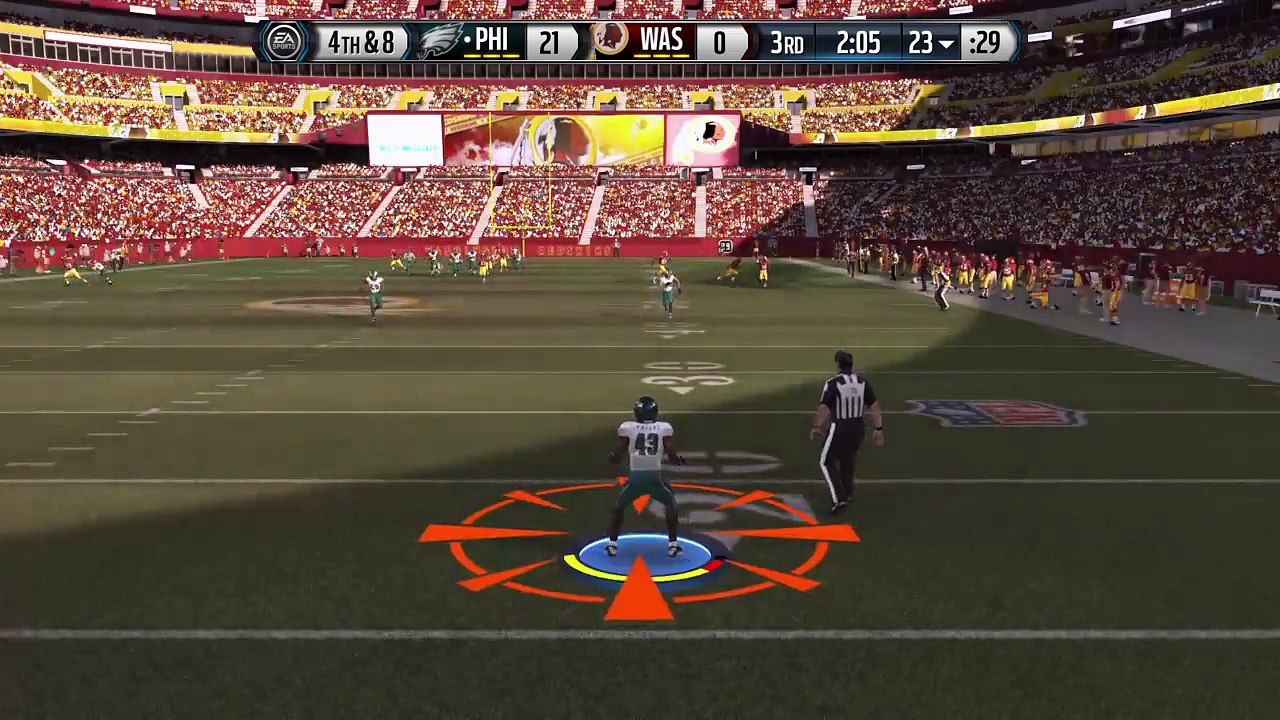 NFL 2014 Week 16 - Philadelphia Eagles vs Washington Redskins - 2nd Half - Madden 15 PS4 - HD