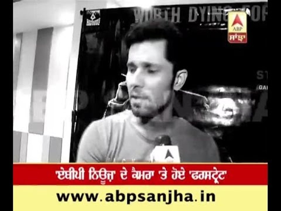 Randeep Hooda abuses on ABP camera!
