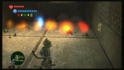 Legend of Kay WII U, Historia 21, Saltar por las columnas con cuchillas y las vigas me desquicia