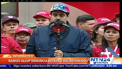 Presidente de la Asamblea denuncia que Gobierno venezolano planea postergar el revocatorio hasta febrero de 2017