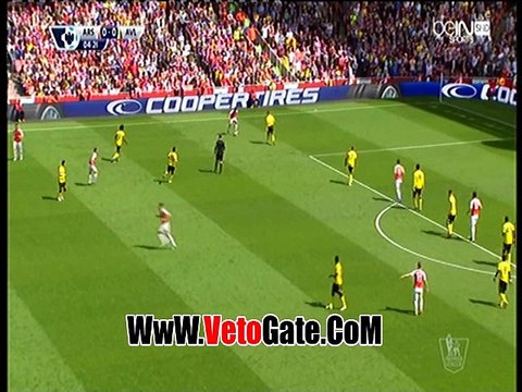 جيرو يتقدم بالهدف الاول لـ الارسنال فى استون فيلا