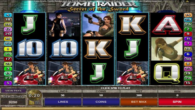 Tomb Raider II ilmainen kasino kolikkopeli Microgaming Video Esikatselu