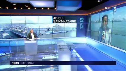 Saint-Nazaire libère le Harmony of the seas