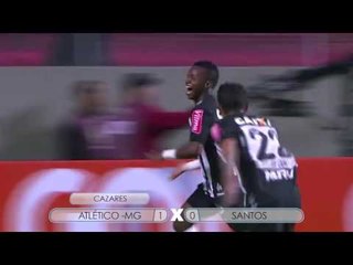 Brasileirão 2016 - Atlético - MG 1 x 0 Santos