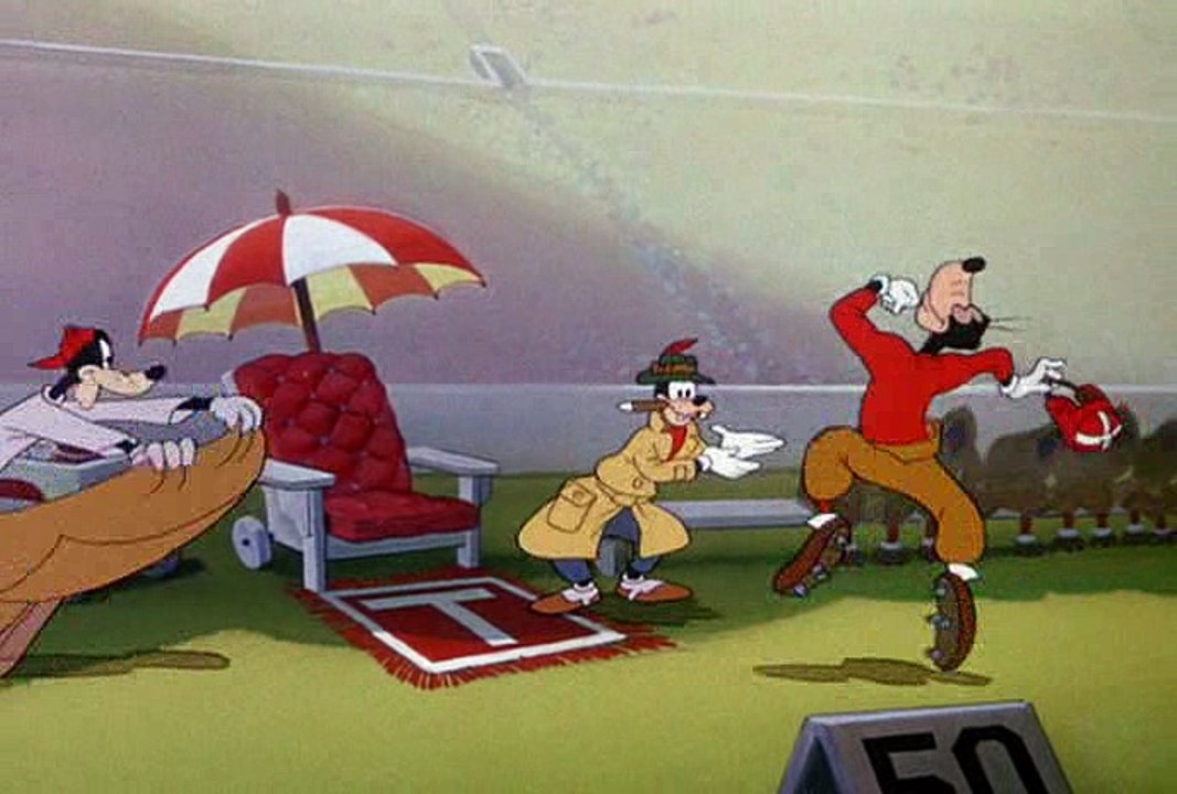 Гуфи   Как играть в футбол 1944   Американский детский мультфильм