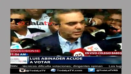 LUIS ABINADER ENVÍA MENSAJES A TODOS LOS VOTANTES - NCDN - VIDEO