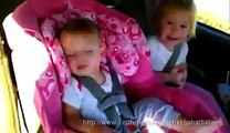 Baby wakes up to Gangnam Style