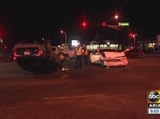 Rollover crash at 43rd Avenue and Buckeye Road