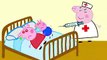 Peppa Pig George fall ill Crying Doctors Finger Family Nursery Rhymes Lyrics new episode 2016