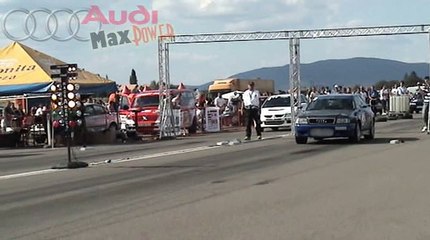 Audi S2 Coupe 800 HP 9 Sec 1-4 Mile