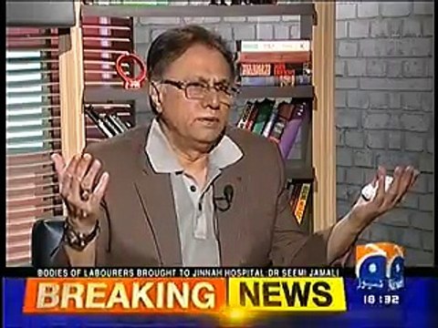 Nawaz Sharif aur Imran Khan dono ko ghaseet k lejao aur ehtisaab karo - Hasan Nisar on Imran Khan's off shore company