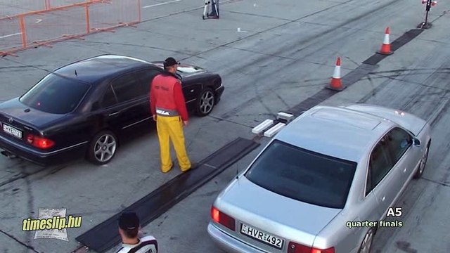 Audi S8 Vs. Mercedes E55 AMG