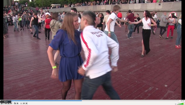 Танцы- Хастл-ОпенЭиры. Парк Горького N 5 14.05.2016