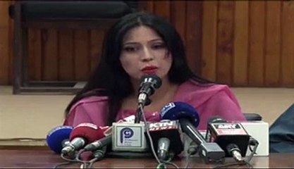 Kiya PTI Ke Jalsa Mian Anie Khan Ka Aana Sazish Thi--- Anie Khan Press Conference