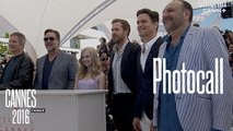Ryan Gosling, Russel Crowe, Matthew Borner (The Nice Guys) - Photocall Officiel - Cannes 2016 CANAL+