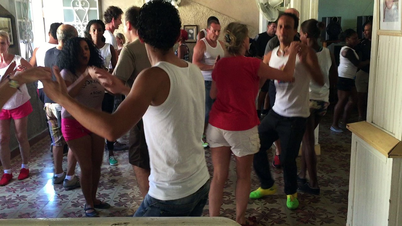 Stage Dansacuba avec Cours de Rueda du matin février 2016