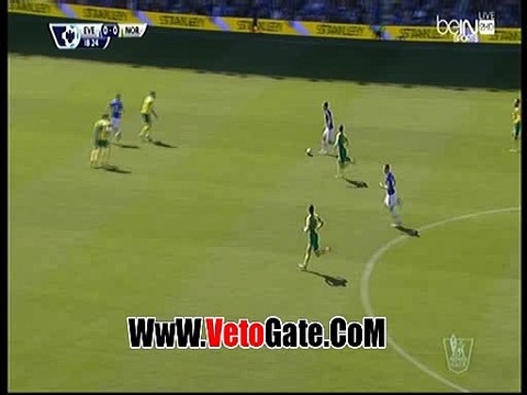 ايفرتون يفوز بثلاثيه نظيفه فى شباك نوريتش سيتى