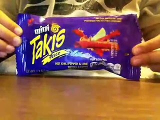Takis eating challenge
