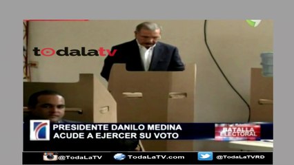 DANILO EJERCIENDO EL VOTO-NOTICIAS SIN