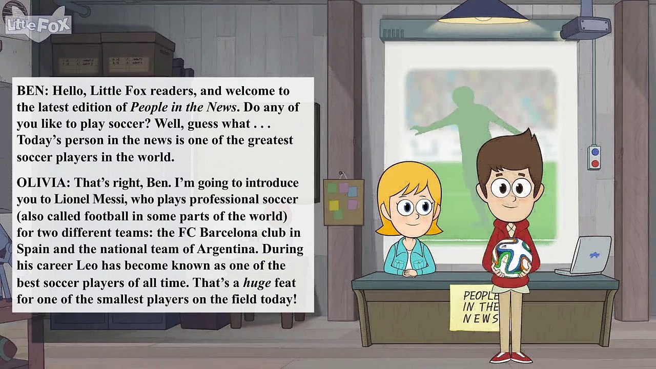 People in the News - Lionel Messi Level 8 By Little Fox