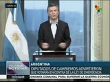 Obreros argentinos esperan aprobación  de Ley Antidespidos
