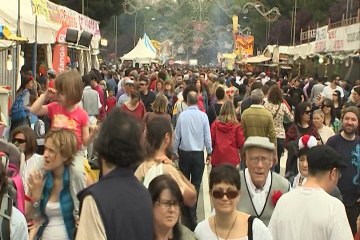 Madrileños acuden a la Pradera para celebrar San Isidro