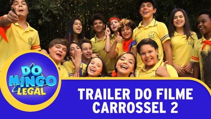 Celso Portiolli apresenta o trailer do filme Carrossel 2