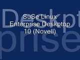 SuSe Linux Enterprise Desktop 10