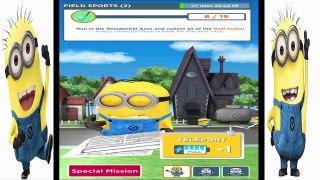 Despicable me minion Rush - golden banana with soccer