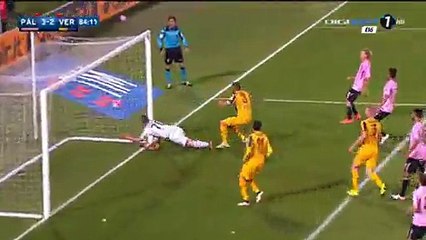 Eros Pisano GOAAAL - Palermo 3-2 Verona - 15-05-2016