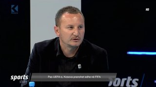 Intervista e Presidentit z. Ekrem Elshani ne Klan Kosova per pranimi ne UEFA dhe FIFA