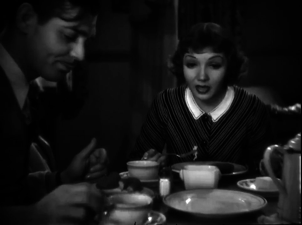 "You think I'm a fool and a spoiled brat" - It Happened One Night